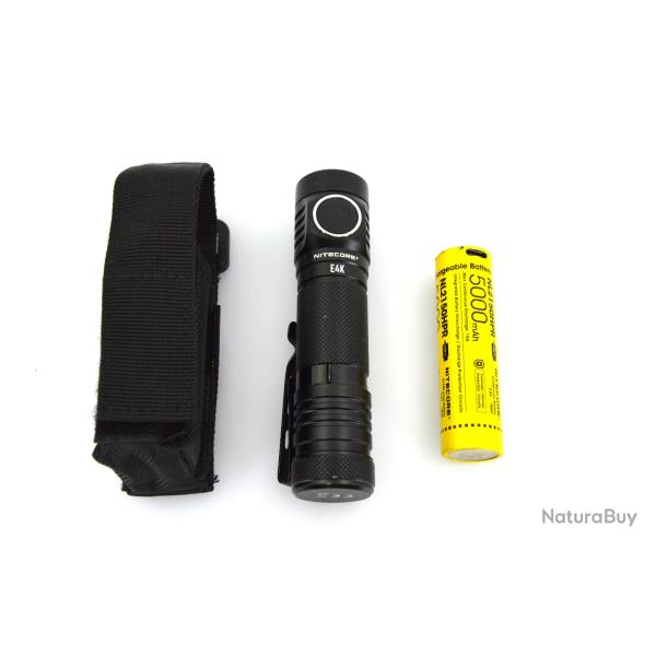 Lampe torche NITECORE - E4K (batterie incluse)