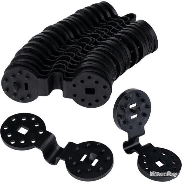 Clips avec passants Fosco pour tarp et bche