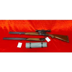 Brno mixte model zh304 calibre 12/70 et 7x57r et deuxi&egrave;me canon calibre 12/70