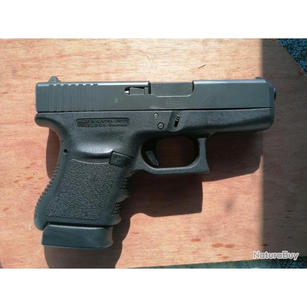 Pistolet Glock 36 Gen 3, 45 acp