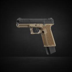 R&eacute;plique pistolet GBB P80 PFS9 Tan Double Eagle