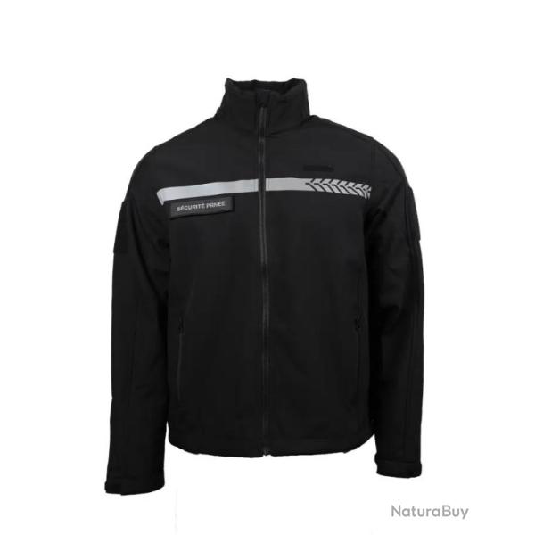 SOFTSHELL S�CURIT� PRIV�E BANDE HAUTE VISIBILIT� GK SAFETEK