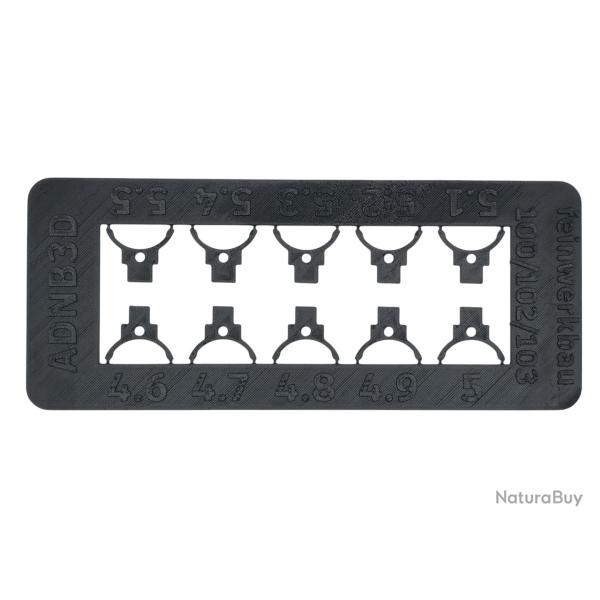 lot de guidons pour pistolet FEINWERKBAU 4.6mm  5.5mm pour modle 65,80,90,Mod.2,100,102,103,C5....