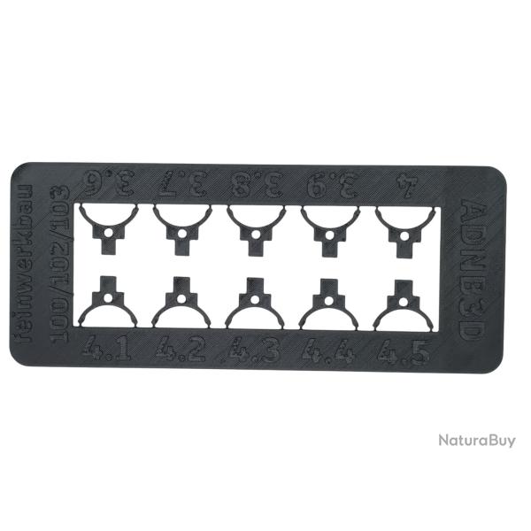 lot de guidons pour pistolet FEINWERKBAU 3.6mm  4.5mm pour modle 65,80,90,Mod.2,100,102,103,C5....