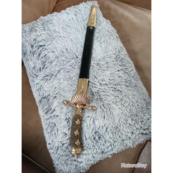 Dague forestire, scnes de chasse, Horster Solingen.