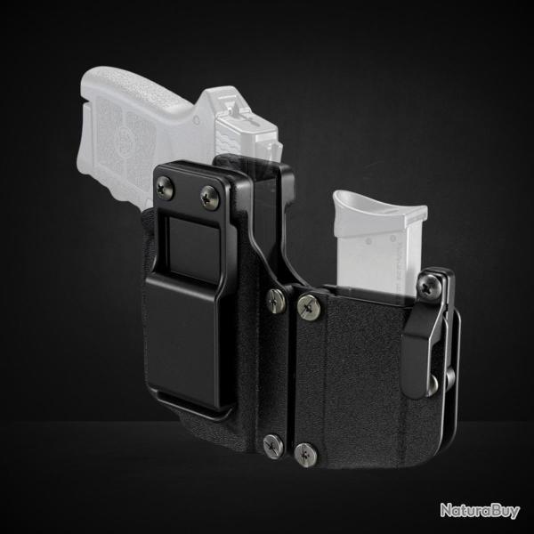 Holster TM pour Marui BODYGUARD 380 avec �tui pour chargeur - Noir