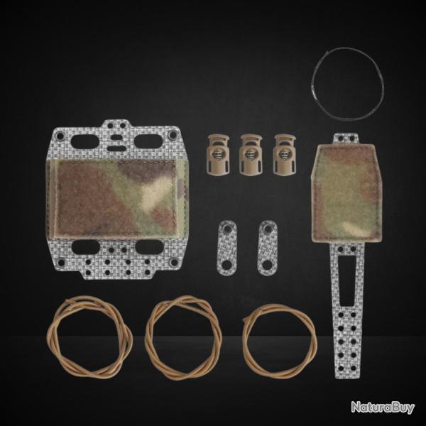 Pochette pour casque WST NVG � batterie, fixation Velcro - MC