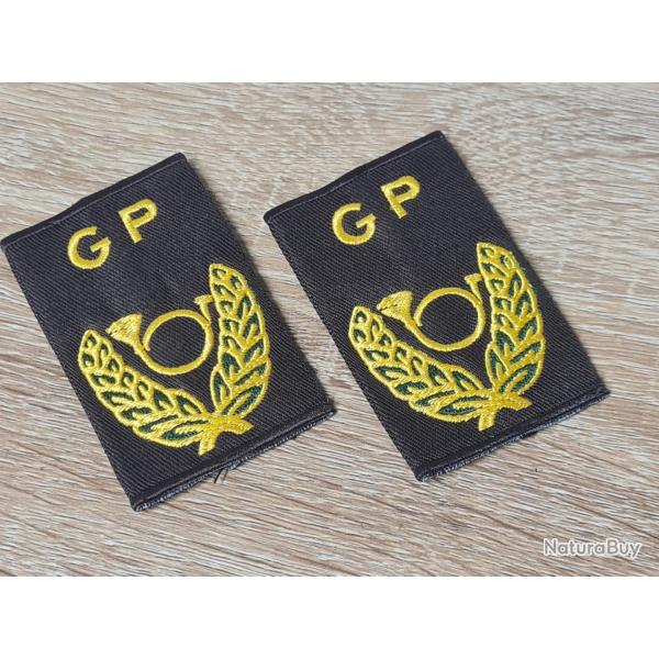 Fourreaux paules Garde Particulier marron fonc