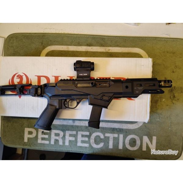 RUGER PC CHARGER 9mm PCC SMG TAKEDOWN