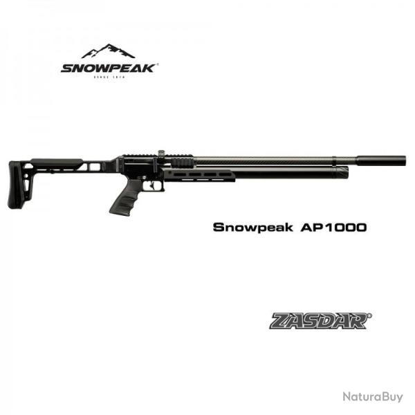 Vente Flash ! Carabine PCP SNOWPEAK AP1000 Cal. 5,5 mm Crosse synthtique + Rgulateur