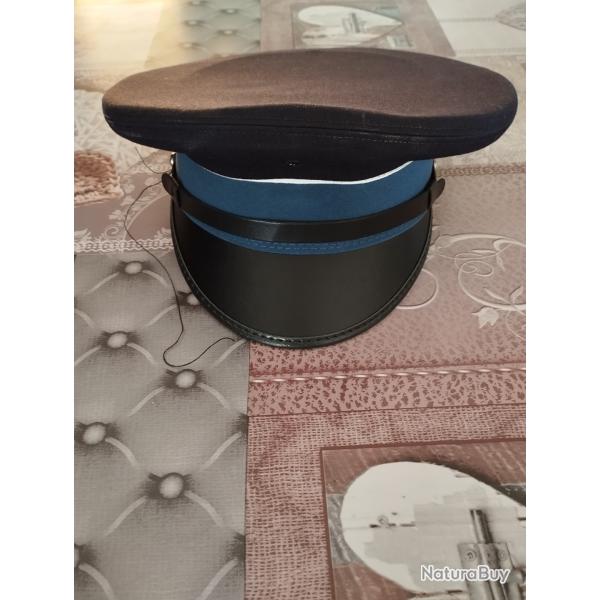 Casquette de police franaise. Police au frontire