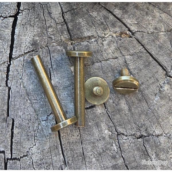 Vis reliure en bronze