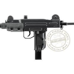 Pistolet Mitrailleur &agrave; plomb CO2 4.5 mm BB UMAREX IWI Mini Uzi (2.7 Joules)