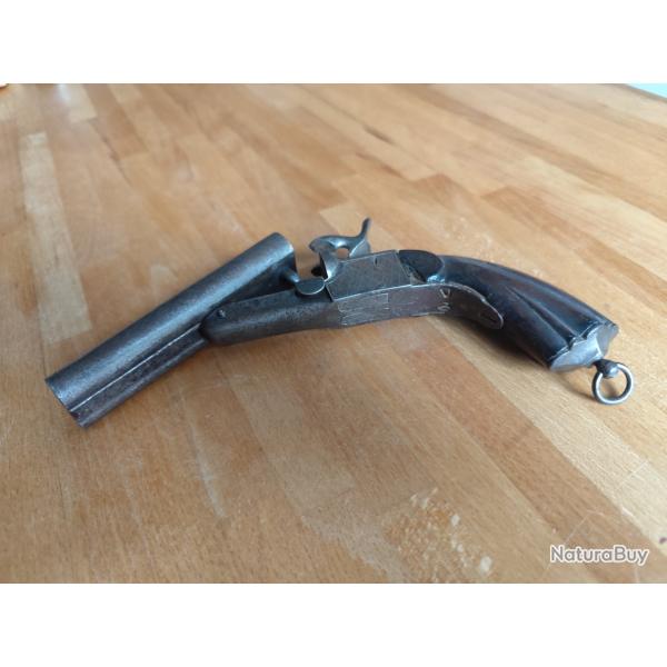 Pistolet juxtapos calibre 12 mm  broche