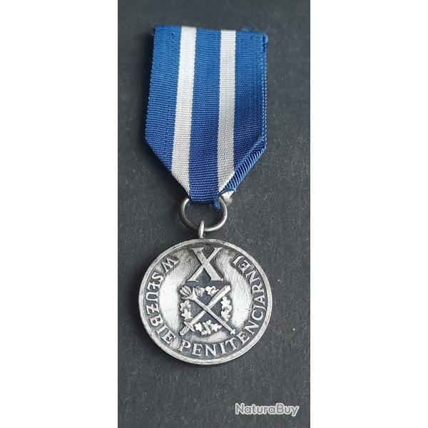 MEDAILLE SERVICE PENITENTIAIRE POLOGNE 1