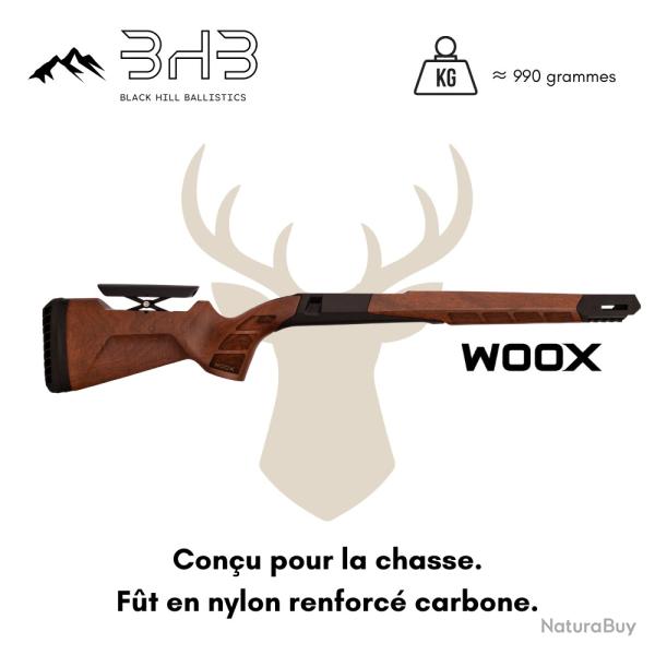 Chssis WOOX - SUPERLEGGERA - AJUSTABLE - WALNUT | RUGER 1022 |