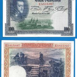 Espagne 100 Pesetas 1925 Europe Felipe 2 Billet Peseta