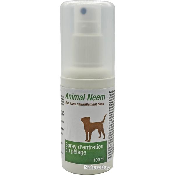Spray entretien peau et pelage chien - Huile de Neem 100 ml