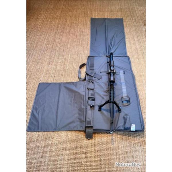 Bergara Housse de carabine/Drag Bag ET Tapis de Tir 2 en 1!!! Tr�s bien �tudi�!!!
