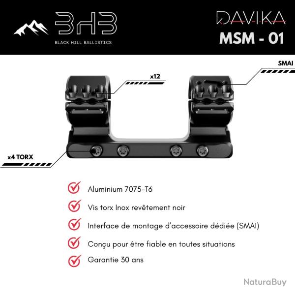 Montage Monobloc  | D34, H38, 30MOA | DAVIKA - MSM-01