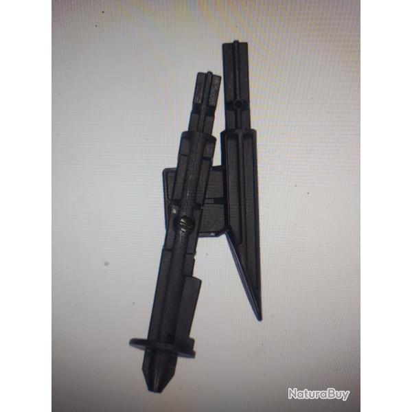 Stable stick pied pointe pour monteria