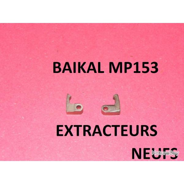 paire extracteurs NEUFS fusil BAIKAL MP153 BAIKAL MP 153 - VENDU PAR JEPERCUTE (b8508)