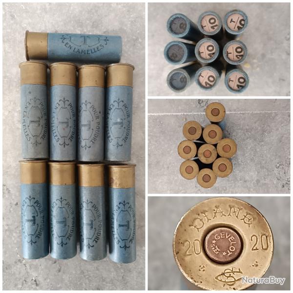 Lot de cartouches de chasse collection