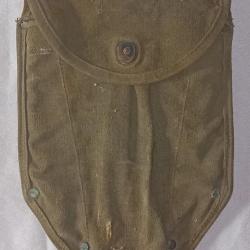 Porte pelle pliante US 43 vert OD 2&egrave;me type WW2