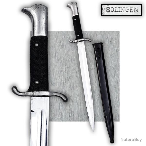 RARE & BEAU POIGNARD / DAGUE ALLEMANDE POMPIERS ALLEMANDS SOLINGEN WW1 OU WW2 ORIGINAL #10