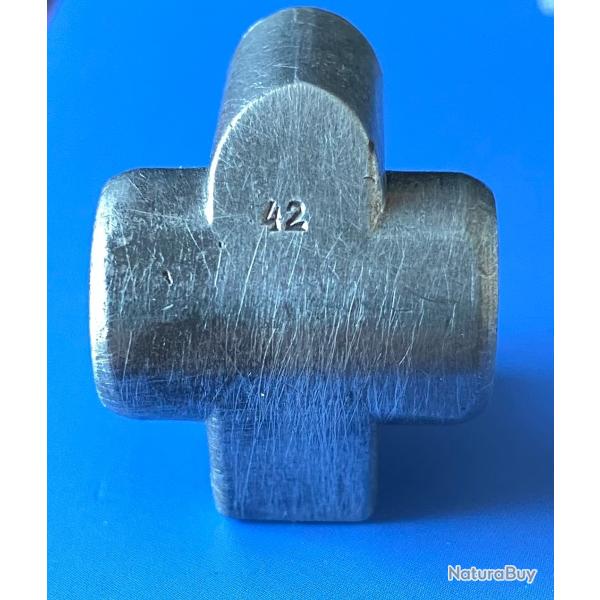 Vend fond de chargeur alu Luger P08 - Poin�on 42