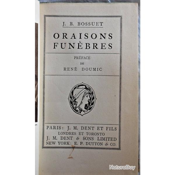 Oraisons Funbres - Jacque Bnigne Bossuet