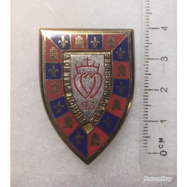FRANCE INFANTERIE - Insigne 93� R.I.  R�giment d'Infanterie Drago 282