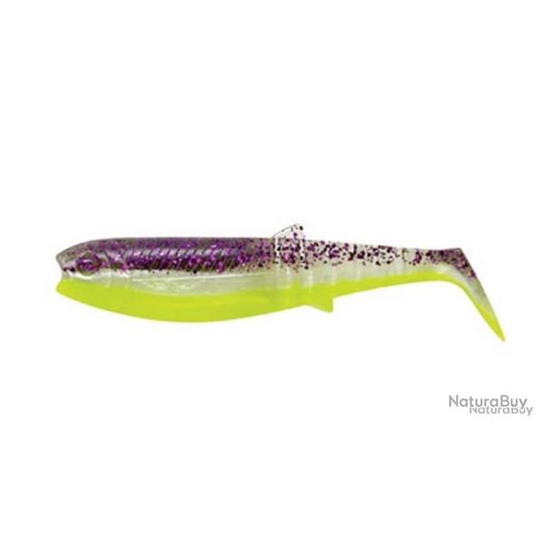 Leurre Souple Savage Gear Cannibal Shad - 10Cm - Par 5 purple glitter bomb