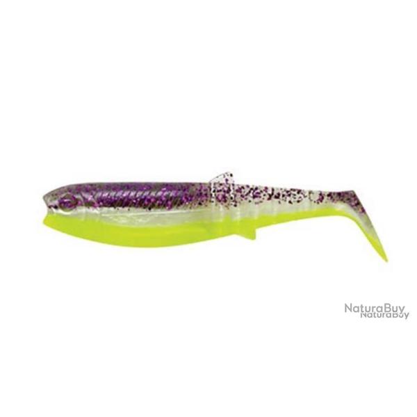 Leurre Souple Savage Gear Cannibal Shad - 10Cm - Par 5 purple glitter bomb