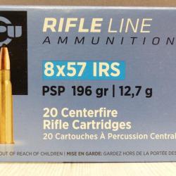 Munitions PPU 8x57 IRS, 196 gr PSP
