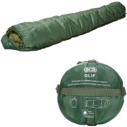 Sac de couchage BCB Olif vert olive arm&eacute;e