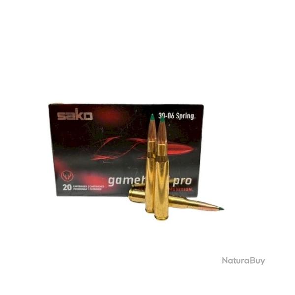 1 Boite de Balles Sako Calibre 30-06 GameHead PRO 165gr HPBT