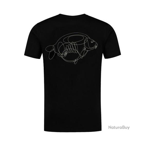 T-Shirt Korda One Liner Tee Black M