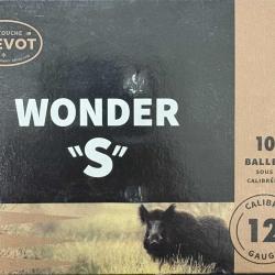Cartouches WONDER "S" calibre 12/70 28g x10"