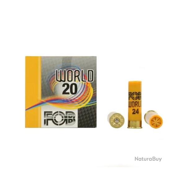 CARTOUCHE FOB world calibre 20/70 28G BJ n9 x25