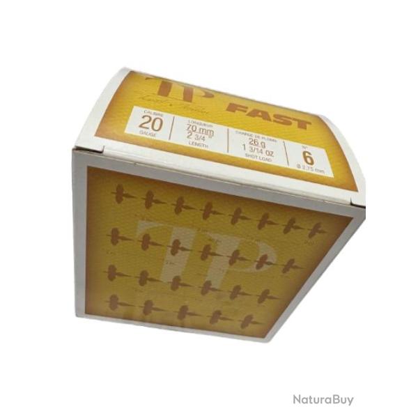 CARTOUCHE TUNET premier fast calibre 20/70 26g BJ n6 x25