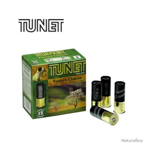 Cartouches TUNET FRANCE CHASSE calibre 20/70 28g BJ n�8 x25