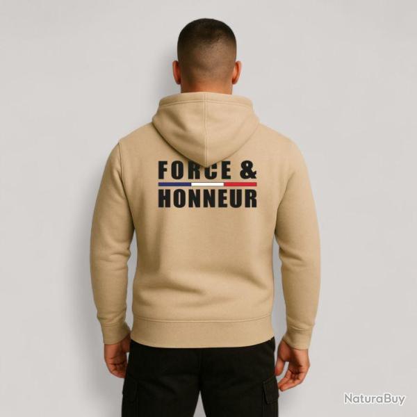 SWEAT SHIRT FORCE HONNEUR FRANCE SUMMIT OUTDOOR LIGHT SAND