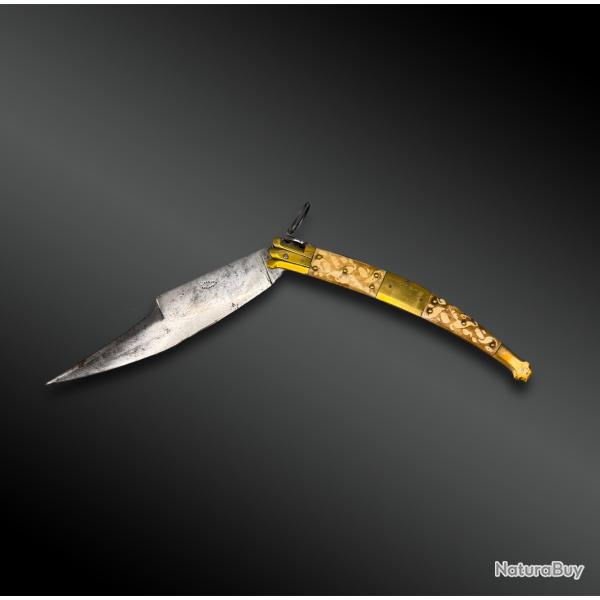 COUTEAU pliant appel Navaja - Espagne - XIXme sicle