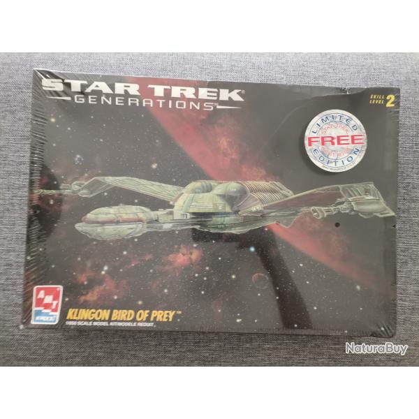 Maquette Star Trek Generations Klingon Bird of Prey AMT neuve
