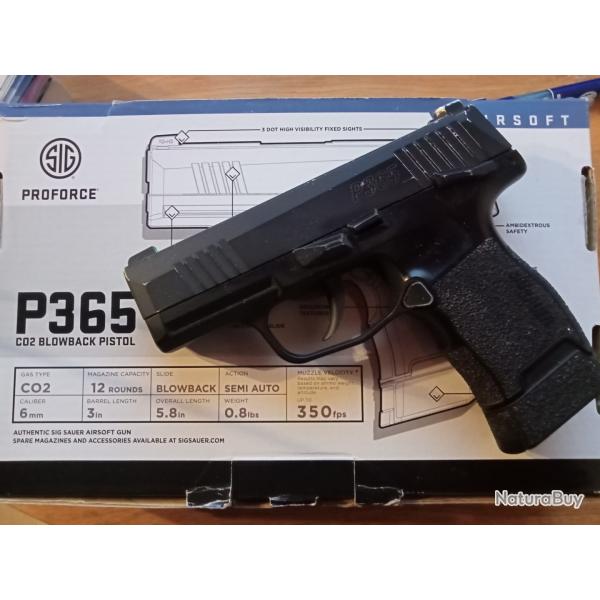 Sig Sauer P365 Co2 PROFORCE (Airsoft)