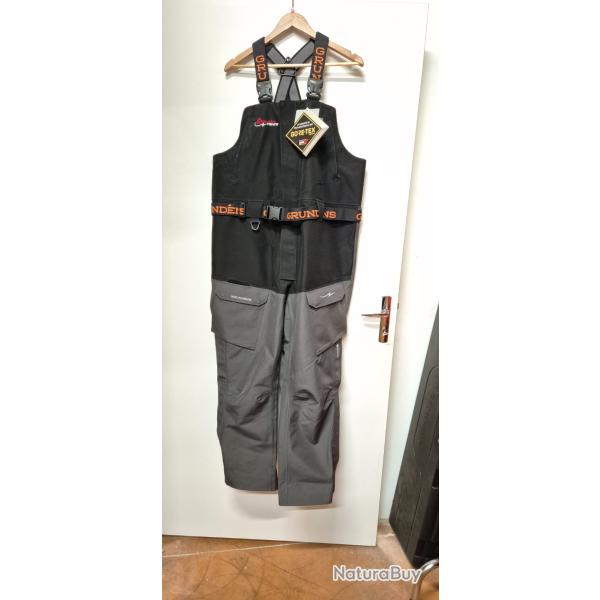 Salopette GRUNDENS BUOY X ULTIMATE FISHING BIB BLACK  Taille L