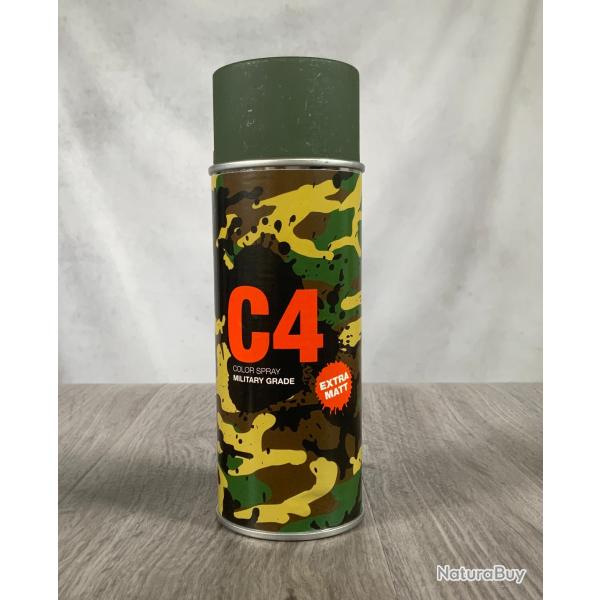 Bombe de peinture C4 Military Grade RAL6031 - ARMAMAT