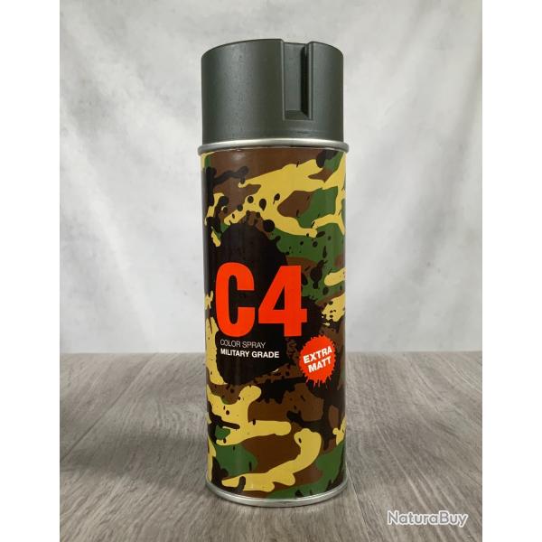 Bombe de peinture C4 Military Grade RAL6006 - ARMAMAT