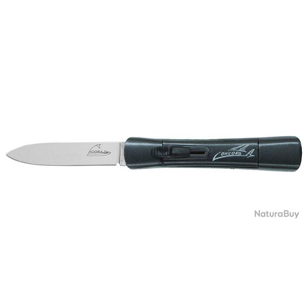 Consorzio Coltellinai Couteau Concord Automatique vertical - Lame 85mm - Manche Synthtique